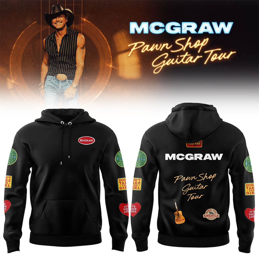 McGraw 🤠🎤 “Pawn Shop Guitar Tour 2026” Hoodie