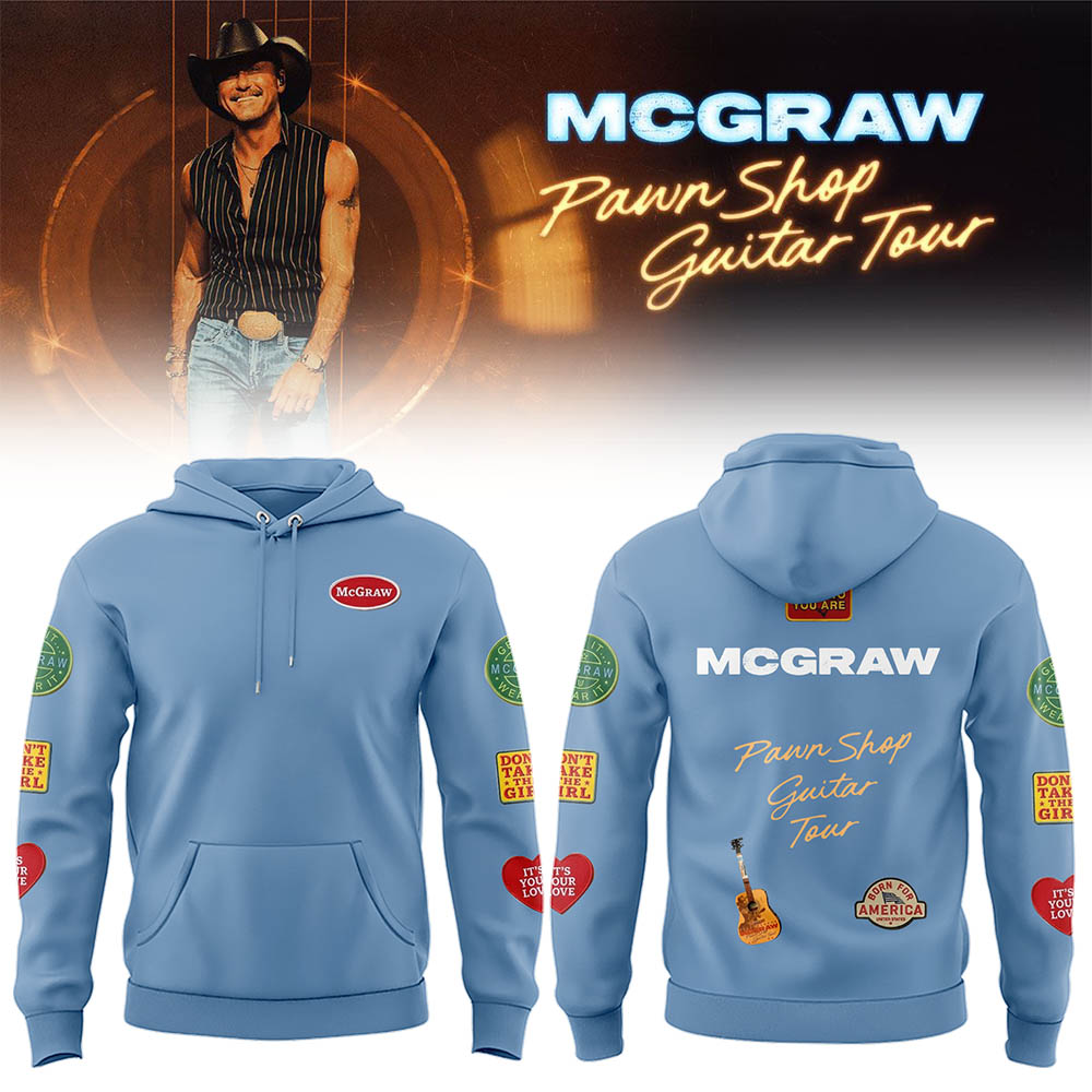 McGraw 🤠🎤 “Pawn Shop Guitar Tour 2026” Hoodie