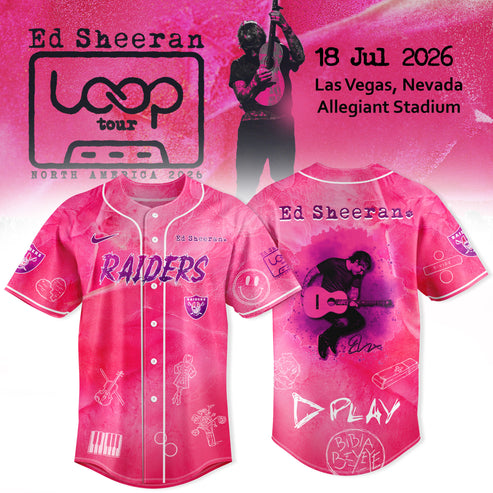 _Las Vegas Raiders x Ed Sheeran LOOP Tour 2026 Jersey Collection