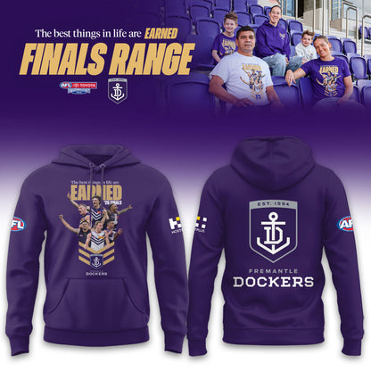 _Fremantle Dockers 2026 AFL EARNED Finals Range Limited Hoodie