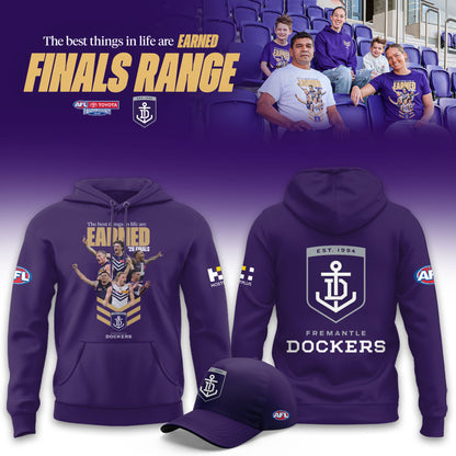 _Fremantle Dockers 2026 AFL EARNED Finals Range Limited Hoodie
