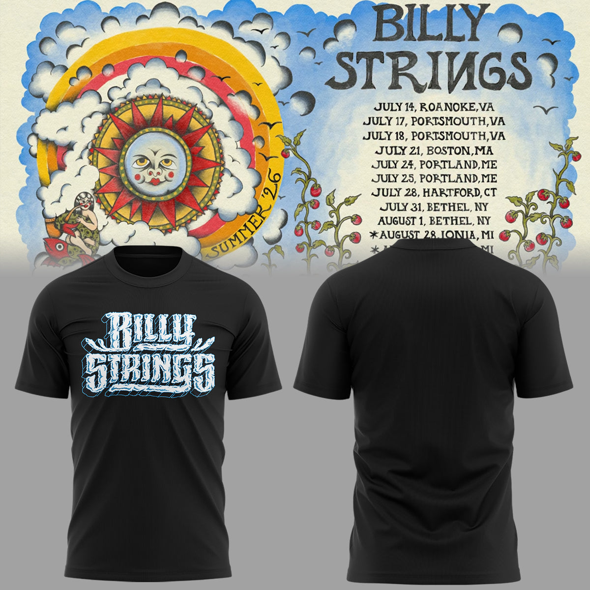 Limited Edition Summer Tour 2026 Shirt 3