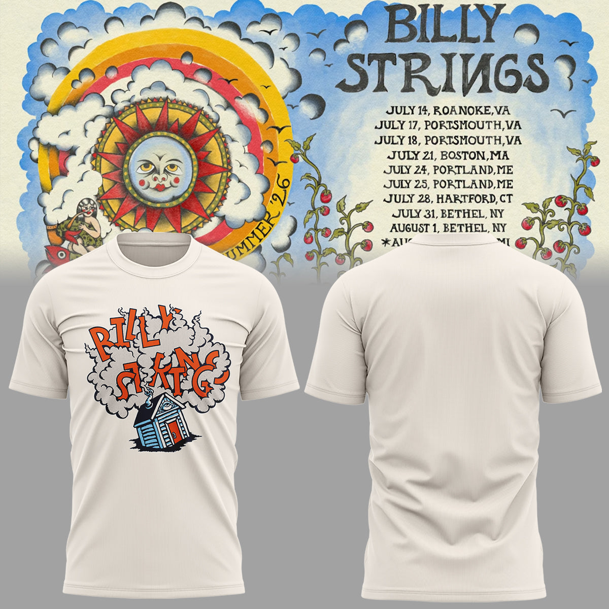Limited Edition Summer Tour 2026 Shirt 15