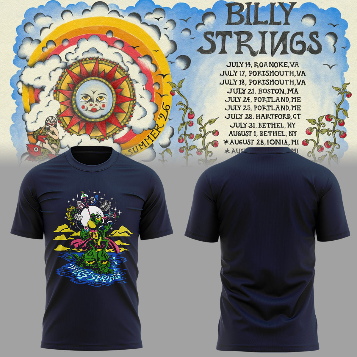 Limited Edition Summer Tour 2026 Shirt 23