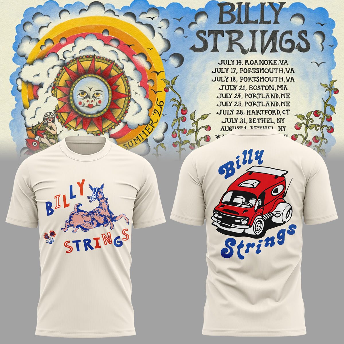Limited Edition Summer Tour 2026 Shirt 5