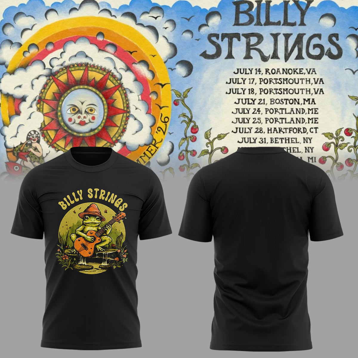 Limited Edition Summer Tour 2026 Shirt 21