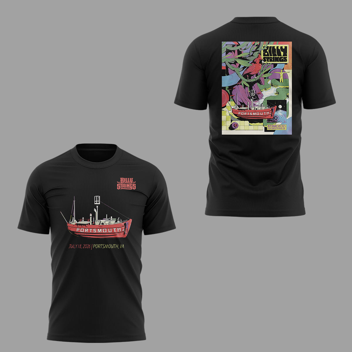 Limited Edition Billy Strings tour 2026 tshirt 7