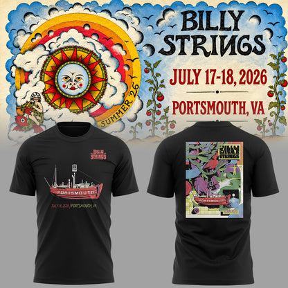 Limited Edition Billy Strings tour 2026 tshirt 7