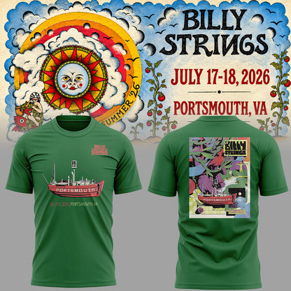 Limited Edition Billy Strings tour 2026 tshirt 9