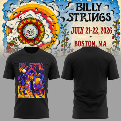 Limited Edition Billy Strings tour 2026 tshirt 2