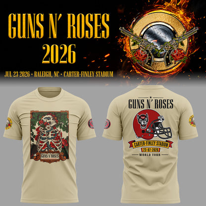 Limited Edition Guns N’ Roses Tour 2026 TShirt 7
