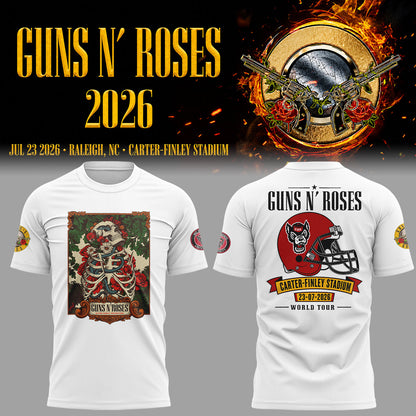 Limited Edition Guns N’ Roses Tour 2026 TShirt 8