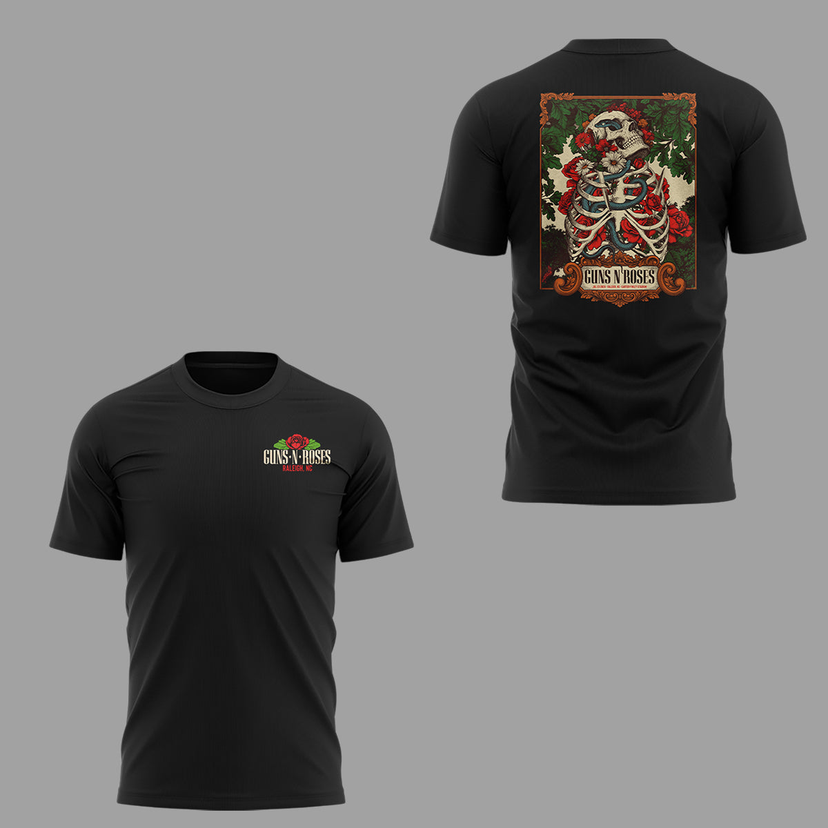 Limited Edition Guns N’ Roses Tour 2026 TShirt 1