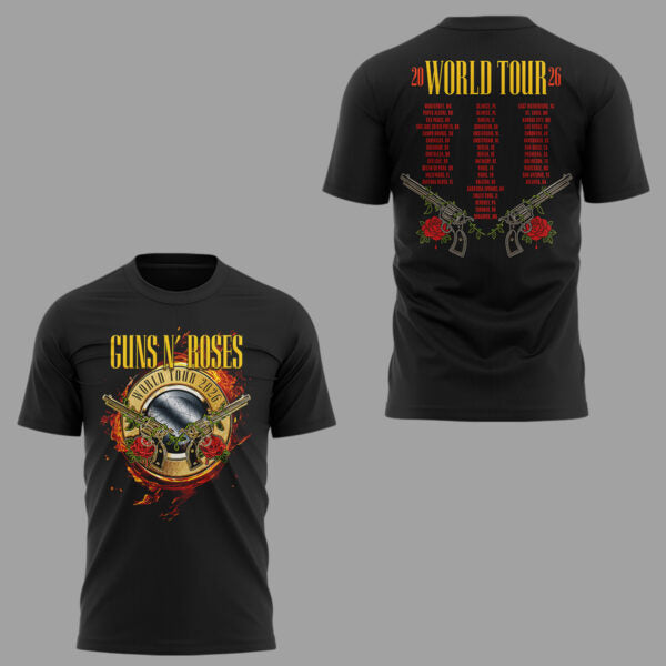 03. Exclusive Guns N' Roses - World Tour 2026 T-Shirt