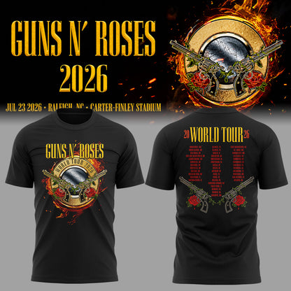 03. Exclusive Guns N' Roses - World Tour 2026 T-Shirt