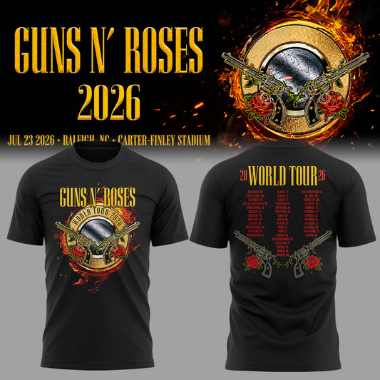 03. Exclusive Guns N' Roses - World Tour 2026 T-Shirt