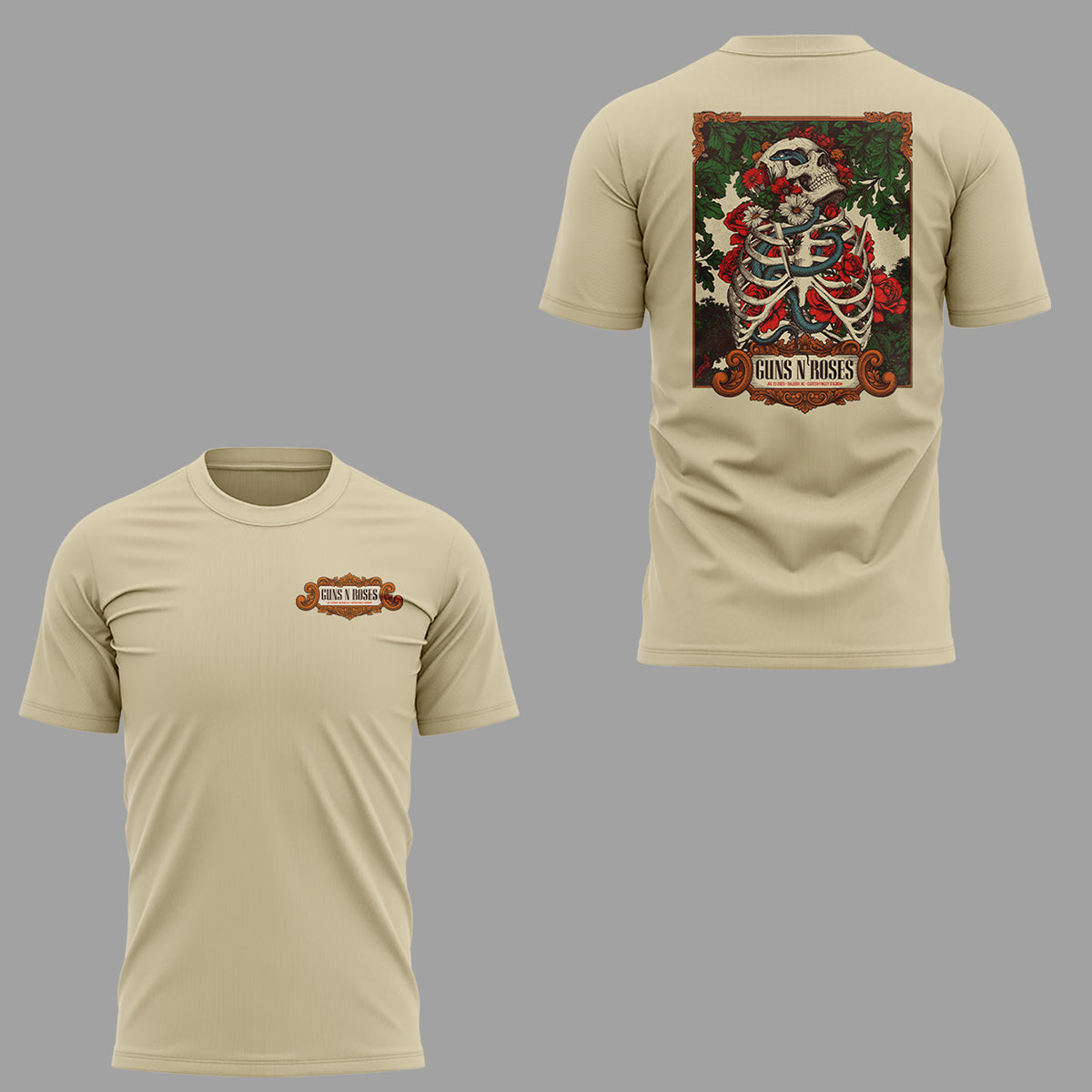 Limited Edition Guns N’ Roses Tour 2026 TShirt 2