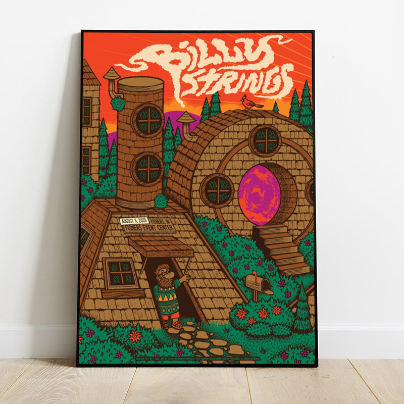 Limited Edition Billy Strings tour 2026 poster-ND08072609