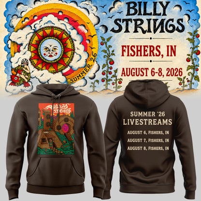 Limited Edition Billy Strings tour 2026 Hoodie-ND08072614
