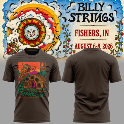 Limited Edition Billy Strings tour 2026 tshirt-ND08072625