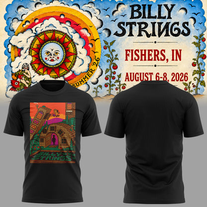 Limited Edition Billy Strings tour 2026 tshirt-ND08072626