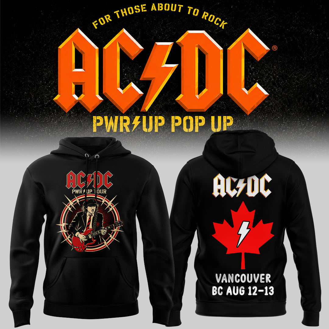 Limited Edition AC/DC Power Up Tour 2026 Hoodie