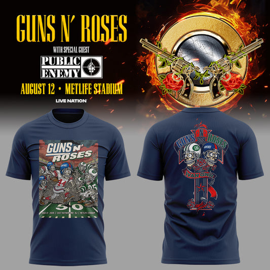 Limited Edition Guns N’ Roses Tour 2026 Tshirt
