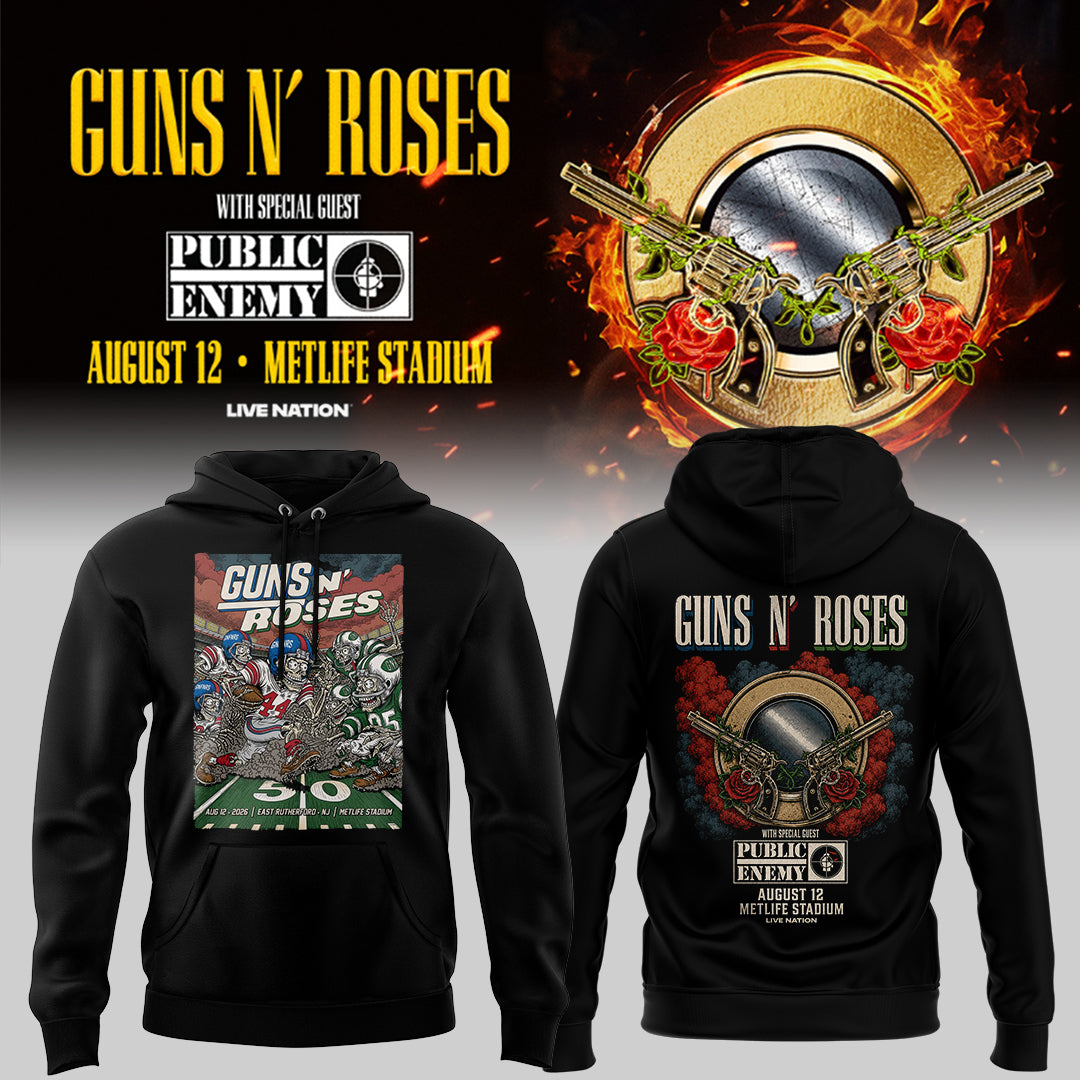 Limited Edition Guns N’ Roses Tour 2026 Hoodie