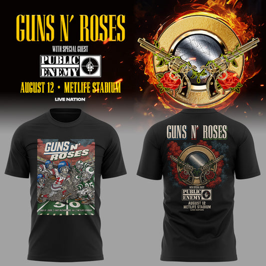 Limited Edition Guns N’ Roses Tour 2026 Tshirt