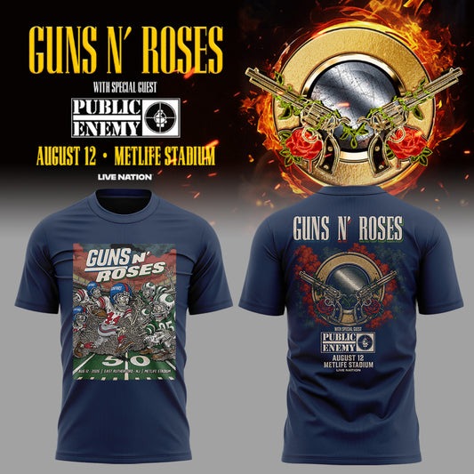 Limited Edition Guns N’ Roses Tour 2026 Tshirt