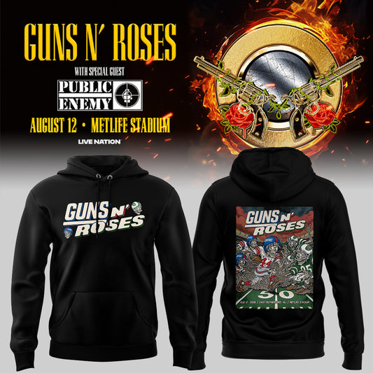 Limited Edition Guns N’ Roses Tour 2026 Hoodie