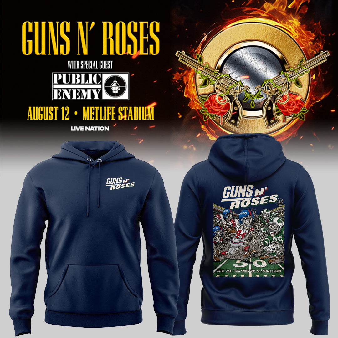 Limited Edition Guns N’ Roses Tour 2026 Hoodie