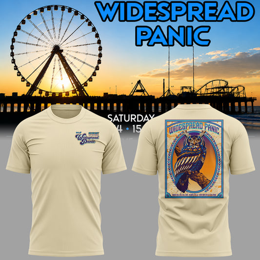 Limited Edition Widespread Panic Tour 2026 Tshirt