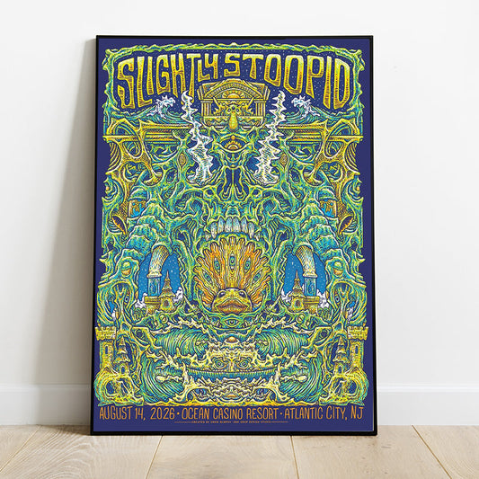 imited Edition Slightly Stoopid Tour 2026 poster
