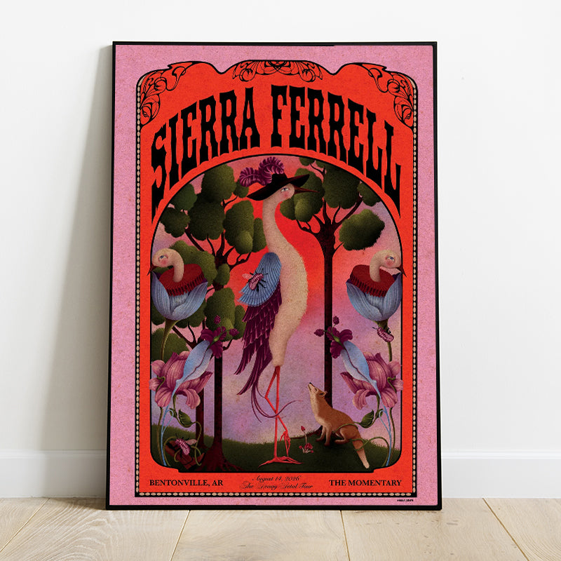Limited Edition Heavy Petal Tour 2026 in Bentonville, AR Poster