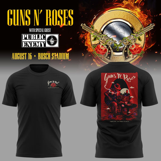 01.06. Guns N' Roses x St. Louis Cardinals - World Tour 2026 T-Shirt