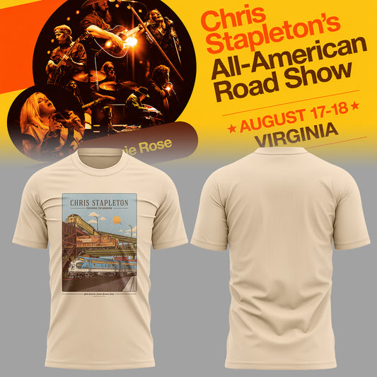 Limited Edition Chris Stapleton “All-American Road Show” Tshirt