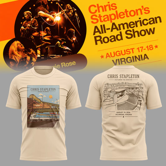 Limited Edition Chris Stapleton “All-American Road Show” Tshirt