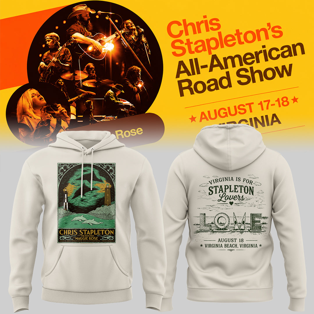 Limited Edition Chris Stapleton “All-American Road Show” Hoodie