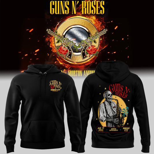Limited Edition Guns N’ Roses Tour 2026 Hoodie