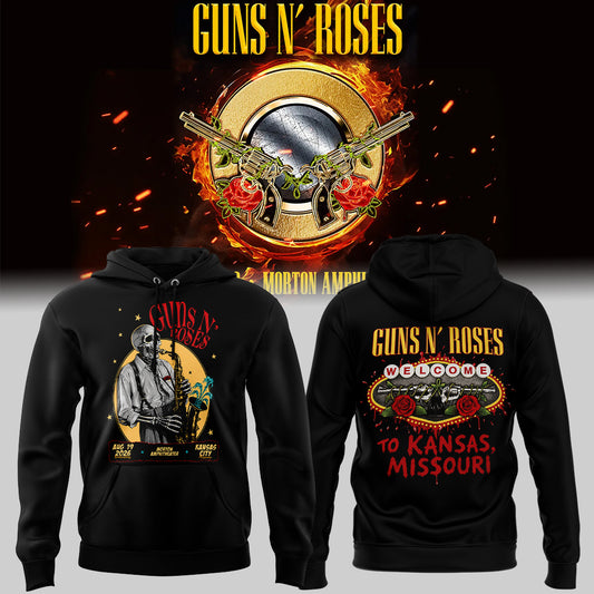 Limited Edition Guns N’ Roses Tour 2026 Hoodie
