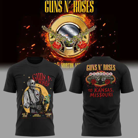 Limited Edition Guns N’ Roses Tour 2026 TShirt
