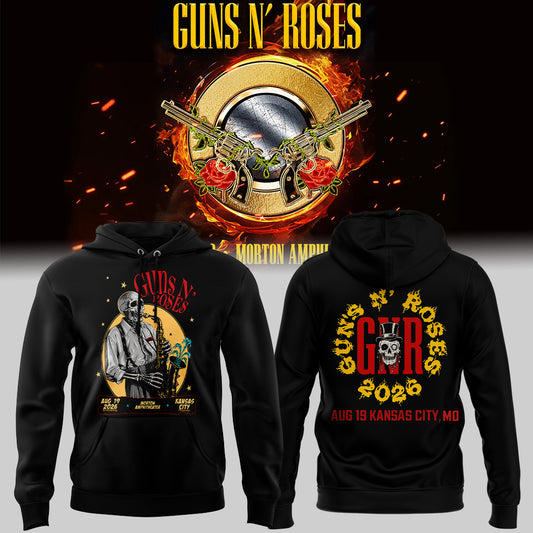 Limited Edition Guns N’ Roses Tour 2026 Hoodie