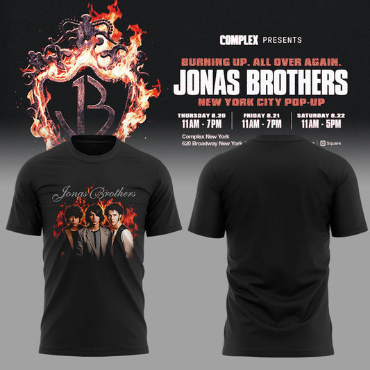 Limited Edition “The Burning Up Tour: All Over Again” 2026 Tshirt