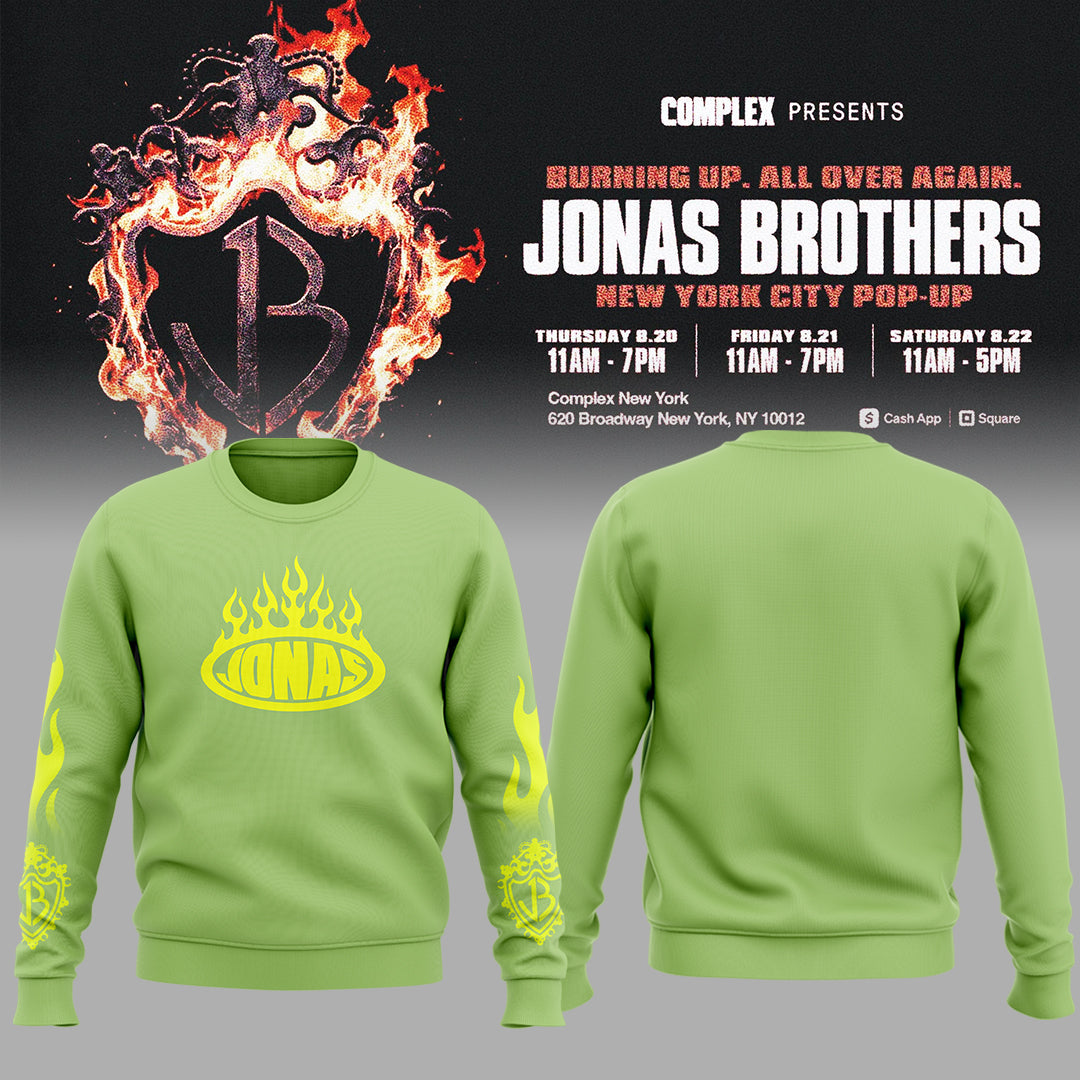 Limited Edition “The Burning Up Tour: All Over Again” 2026 Sweatshirt