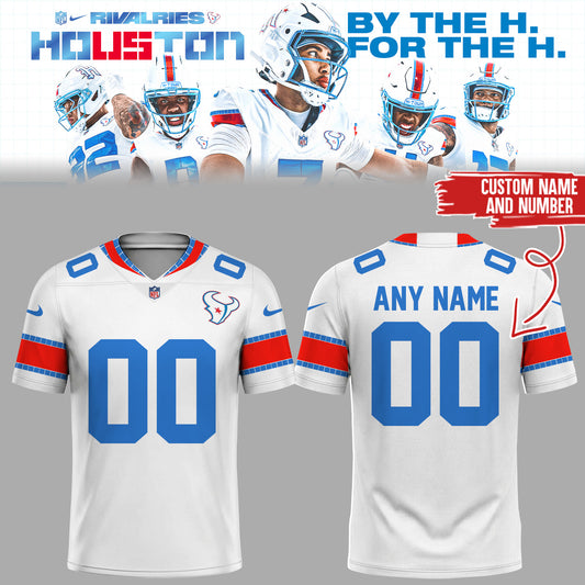 Limited Edition H‑Town Rivalries Custom Football Jersey