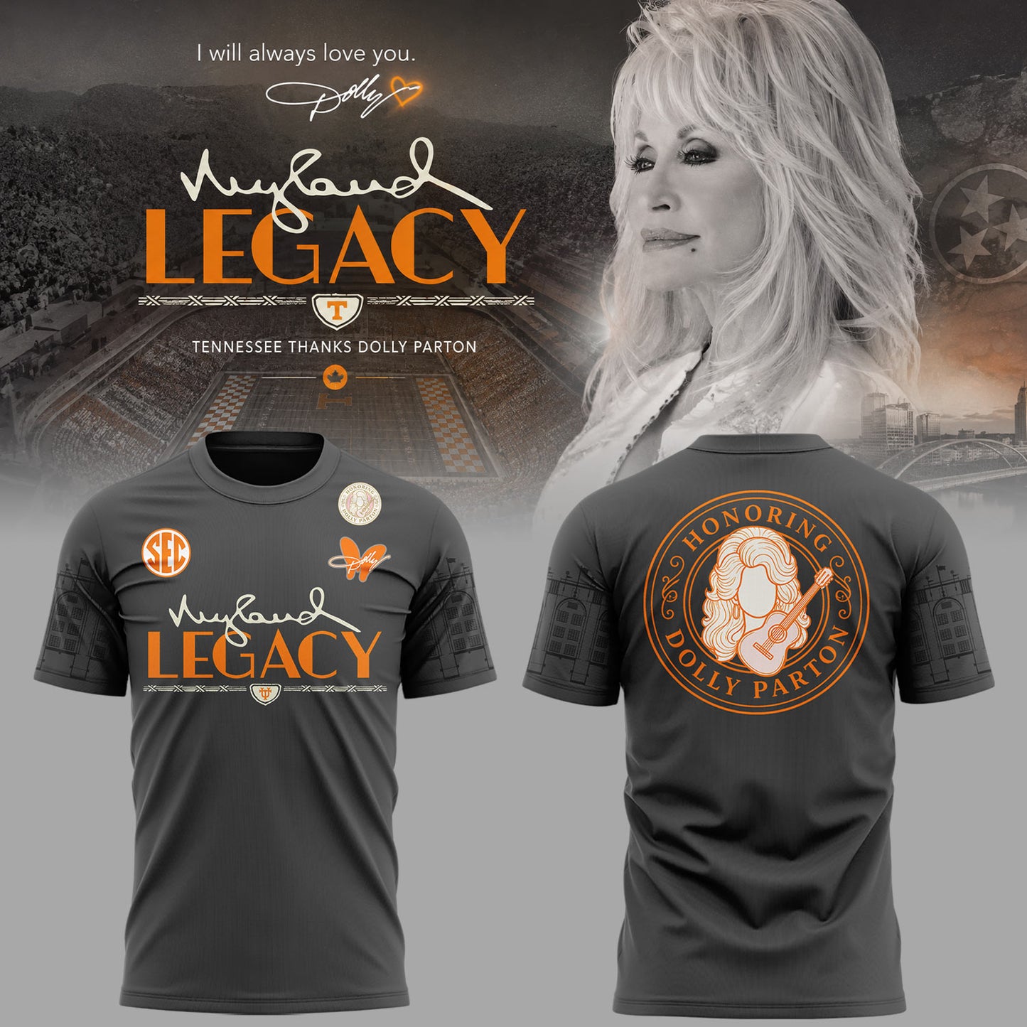 Limited Edition Tennessee Football Tshirt