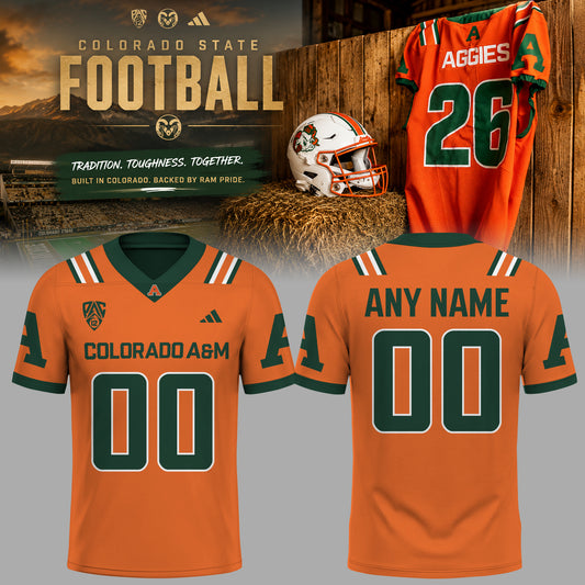 Limited Editon Colorado State Football Ag Day Threads Jersey