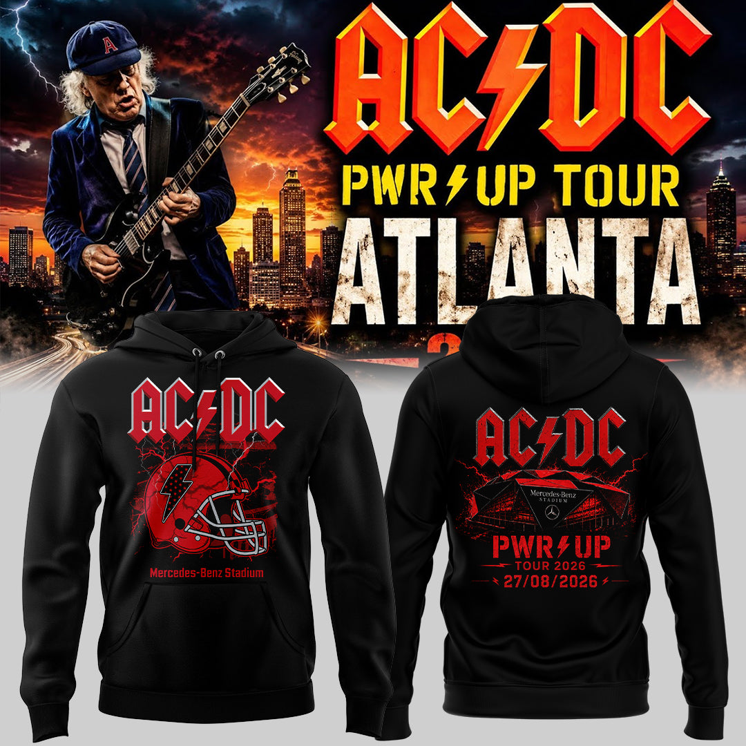 Limited Edition AC/DC Power Up Tour 2026 Hoodie