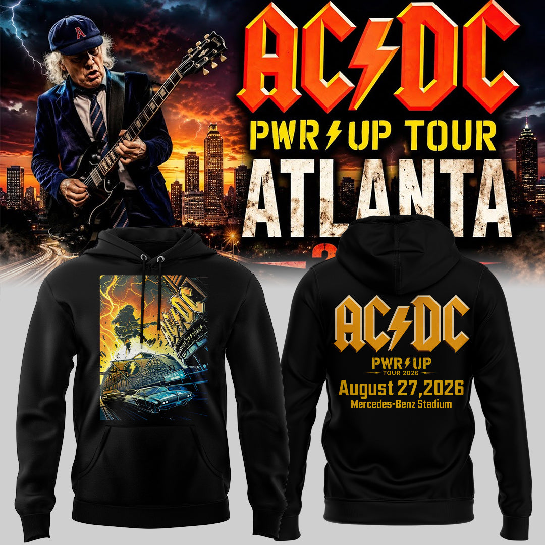 Limited Edition AC/DC Power Up Tour 2026 Hoodie
